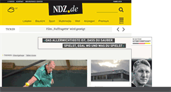 Desktop Screenshot of ndz.de